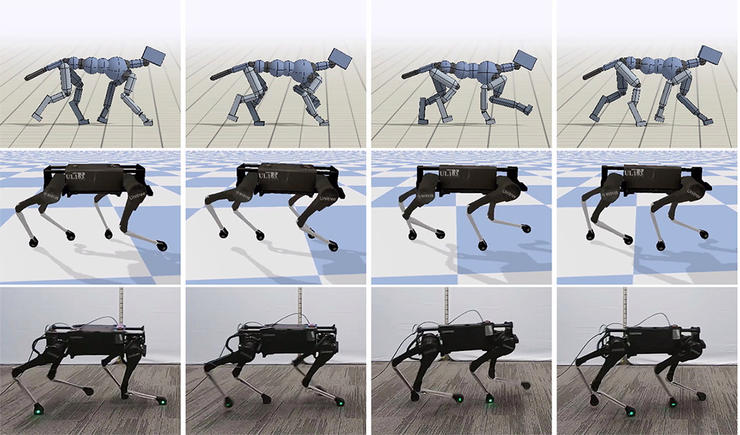 谷歌的一项新研究，让机器狗小跑起来成为可能